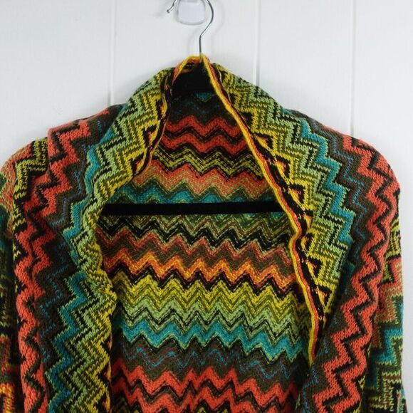 Steve Madden Womens Chevron Infinity Scarf Aztec Zig Zag - Picture 5 of 9